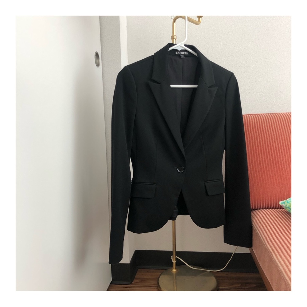 Express Black Blazer Sz 2